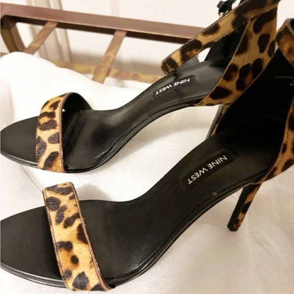 Nine West heel sandals in excellent condition - Picture 4 of 5